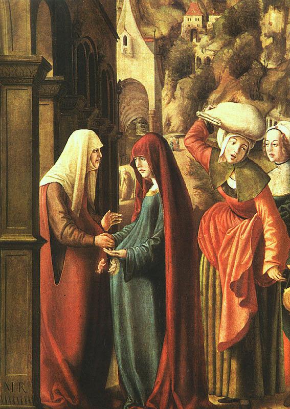 Marx Reichlich The Visitation oil painting picture